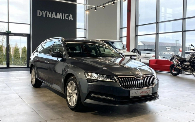 skoda Skoda Superb cena 111900 przebieg: 77300, rok produkcji 2021 z Tarnowskie Góry